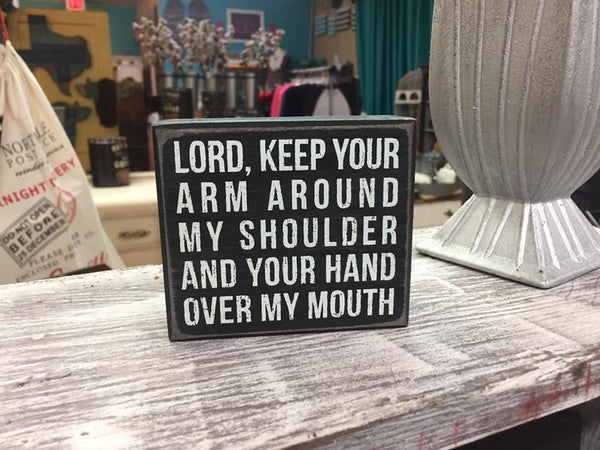 Box Sign - Lord Hand